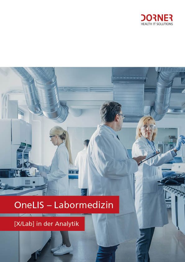 OneLIS Labormedizin Broschuere_Cover